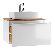 Тумба Senator 70 подвесная с раковиной Joy 46 DS4301T Домино Тумба Senator 70 подвесная с раковиной Joy 46 DS4301T Домино