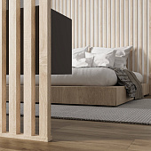  Рейка МДФ Бриона Дуб сонома 16х40х2700мм /Стелла 