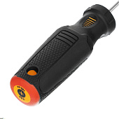 Отвертка PH0х100мм, CrV, трехкомпонентная рукоятка, Denzel Отвертка PH0х100мм, CrV, трехкомпонентная рукоятка, Denzel