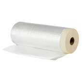 Пленка укрывная с малярной лентой 1.4мх33м (30) Пленка укрывная с малярной лентой 1.4мх33м (30)