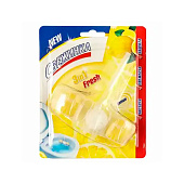  Подвесной блок для унитаза Свежинка 3 в 1 Fresh Lemon 40г, блистер 