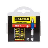 Биты PH2 50мм(10шт)/STAYER Биты PH2 50мм(10шт)/STAYER