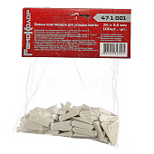 Клинья пластиковые для укладки плитки, 24х5,5мм, 100шт., РемоКолор Клинья пластиковые для укладки плитки, 24х5,5мм, 100шт., РемоКолор