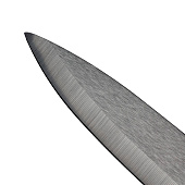 Нож кухонный керамический Black лезвие 7,5 см. ручка софт тач чёрный 852229