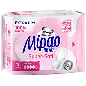  Гигиенические прокладки  Mipao дневные 10шт Х5ПД (441385) 