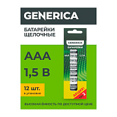 Батарейка LR03/ААА Alkaline, 10+2шт GENERICA Батарейка LR03/ААА Alkaline, 10+2шт GENERICA