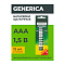  Батарейка LR03/ААА Alkaline, 10+2шт GENERICA 