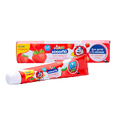 Зубная паста детская Lion Kodomo Клубника 40гр (0,5+) 800429