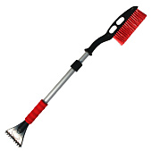 Щётка-скребок телескопическая (90-120 см) AVS SB-6333 XL с распушенной щетиной и мягкой ручкой Щётка-скребок телескопическая (90-120 см) AVS SB-6333 XL с распушенной щетиной и мягкой ручкой