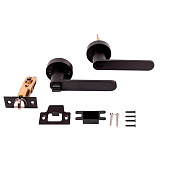 Ручка-защелка фиксатор RZ 7-03 NOVA BL (черная) MARLOK/Тродос Ручка-защелка фиксатор RZ 7-03 NOVA BL (черная) MARLOK/Тродос