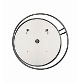 Зеркало с LED подсветкой Marlene Led d 700 серый муар Континент Зеркало с LED подсветкой Marlene Led d 700 серый муар Континент