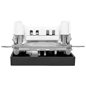  Выключатель встраиваемый проходной 1 клавиша, цвет черный, EKF Эпика 