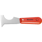 Шпатель-скребок 65мм, пластмассовая ручка, стальной, Matrix Шпатель-скребок 65мм, пластмассовая ручка, стальной, Matrix