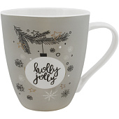 Кружка Новогоднее пожелание серый 540 мл KRJYD600-1 Кружка Новогоднее пожелание серый 540 мл KRJYD600-1