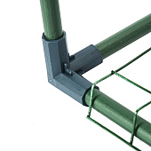 Стеллаж для подоконника Урожайная сотка Оптима 21х54х59 см разб 3 полки (пласт тр d-16мм) Ж1091 Стеллаж для подоконника Урожайная сотка Оптима 21х54х59 см разб 3 полки (пласт тр d-16мм) Ж1091