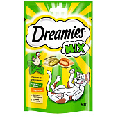  Лакомство для кош Dreamies микс курица, мята 60г 