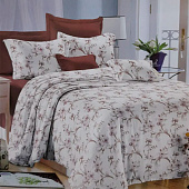 Комплект постельного белья Sateen De Luxe Семейное микросатин Леди Мэри Комплект постельного белья Sateen De Luxe Семейное микросатин Леди Мэри