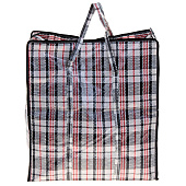 Сумка хозяйственная на молнии, 45 л, цвет чёрный Сумка хозяйственная на молнии, 45 л, цвет чёрный