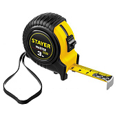 Рулетка 3мх16мм, ударостойкий обрезиненный корпус, STAYER MASTER Рулетка 3мх16мм, ударостойкий обрезиненный корпус, STAYER MASTER
