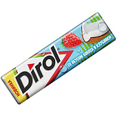  Жевательная резинка Дирол со вкусом кокоса и клубники 13,6г 