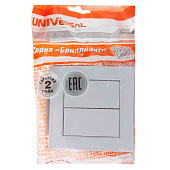 Выключатель 2кл с/у Универсал Бриллиант 7947403 бел. Выключатель 2кл с/у Универсал Бриллиант 7947403 бел.