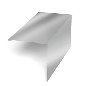 Планка угла наружного 0,4х50х50 L=2м (Цинк) Планка угла наружного 0,4х50х50 L=2м (Цинк)