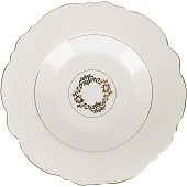 Тарелка суповая Nouvelle Home White chic 21,5 см фарфор 970018 Тарелка суповая Nouvelle Home White chic 21,5 см фарфор 970018