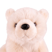 Мягкая игрушка MAXITOYS, белый полярный мишка, 20 см Мягкая игрушка MAXITOYS, белый полярный мишка, 20 см