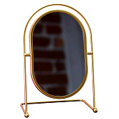 Зеркало настольное GIRLY "Golden moon", yellow Зеркало настольное GIRLY "Golden moon", yellow