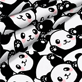  Комплект постельного белья 1,5 спальный Mariya DeLuxe Панда тайм П-КПБ-1,5сп -р Панда 