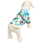  Рубашка для собак Тропики, L (28х36х26 см), голубая, 9445542 