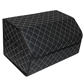 Органайзер в багажник экокожа 30х30х50см черный/белый Органайзер в багажник экокожа 30х30х50см черный/белый