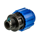 Муфта 25х1/2" НР ПНД Муфта 25х1/2" НР ПНД