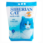  Наполнитель Сибирская Кошка элитный 8 л силикагель 