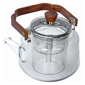Чайник заварочный 1000мл "Хай-Тек" с двойным ситом 312-1284 Чайник заварочный 1000мл "Хай-Тек" с двойным ситом 312-1284