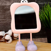  Зеркало настольное GIRLY "Funny legs", pink 
