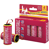 Липкая лента от мух Mosquitall 4 шт Липкая лента от мух Mosquitall 4 шт