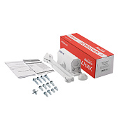 Доводчик ISPARUS 410, нагрузка от 15 до 60кг, белый Доводчик ISPARUS 410, нагрузка от 15 до 60кг, белый