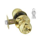 Ручка-защелка ЗШ-01 ключ фиксатор, латунь/золото Ручка-защелка ЗШ-01 ключ фиксатор, латунь/золото