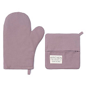  Кухонный набор 2 предмета  Этель Kitchen цвет сиреневый 7865964 