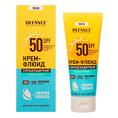 Крем-флюид для лица и декольте DEFANCE 75мл SPF50 с гиалуроном и коллагеном 