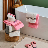 Полотенце 70х140 махровое Love Life «Адажио» розовый, 100% хл, 450 гр/м2 Полотенце 70х140 махровое Love Life «Адажио» розовый, 100% хл, 450 гр/м2