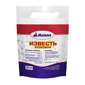 Известь комовая отборная 3 кг Пакет/Диола