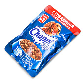  Влажный корм Chappi пауч говядина по домашнему, 85г 