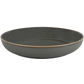 Салатник полуглубокий 22 см Porland Seasons цвет темно-серый 368122 Салатник полуглубокий 22 см Porland Seasons цвет темно-серый 368122