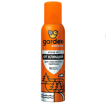  Аэрозоль от клещей Gardex Extreme 150 мл 