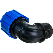 Отвод НР 20x3/4" PN 16 ПНД Отвод НР 20x3/4" PN 16 ПНД