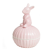 Шкатулка для украшений керамика Зайчик, 10,5х7,4х7,4 см, микс, 7985090 Шкатулка для украшений керамика Зайчик, 10,5х7,4х7,4 см, микс, 7985090