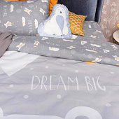 Комплект постельного белья 1,5 спальный Этель Большие мечты бязь 3617346 Комплект постельного белья 1,5 спальный Этель Большие мечты бязь 3617346