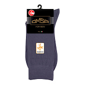 Мужские носки Omsa Classic 205 Bamboo, цвет Grigio Scuro, размер 42-44 Мужские носки Omsa Classic 205 Bamboo, цвет Grigio Scuro, размер 42-44